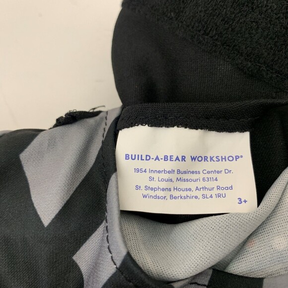 Build A Bear Workshop BABW Star Wars Darth Vader Costume Outfit Black - Picture 7 of 7